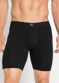 Lange Boxershorts eng mit Baumwolle (2er Pack)|bonprix Online