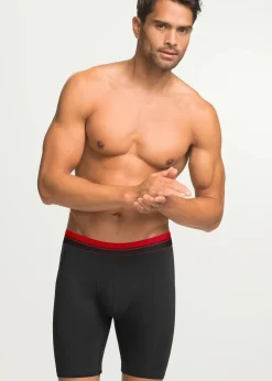 Lange Boxershorts eng mit Baumwolle (2er Pack)|bonprix New
