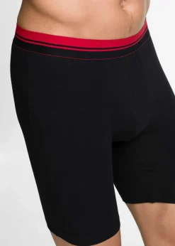 Lange Boxershorts eng mit Baumwolle (2er Pack)|bonprix New