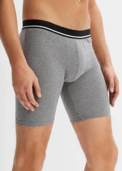 Lange Boxershorts eng mit Baumwolle (3er Pack)|bonprix