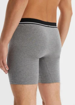 Lange Boxershorts eng mit Baumwolle (3er Pack)|bonprix