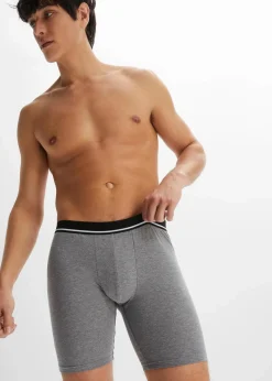 Lange Boxershorts eng mit Baumwolle (3er Pack)|bonprix