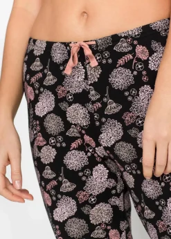 Lange Pyjamahose aus reiner Bio-Baumwolle(2er Pack)|bonprix Best