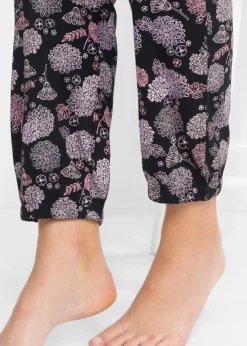 Lange Pyjamahose aus reiner Bio-Baumwolle(2er Pack)|bonprix Best