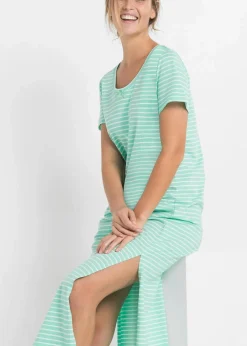 Langes Nachthemd aus reiner Baumwolle|bonprix Clearance