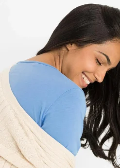 Langes Nachthemd aus reiner Bio-Baumwolle|bonprix Online