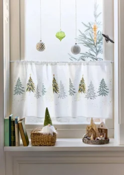 bonprix Wohnaccessoires|Weihnachtsdeko & -Textilien·Beleuchtung|LED-Deko-Figur Wichtel dunkelgrün/weiß