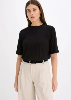 bonprix Gürtel|Ledergürtel schwarz