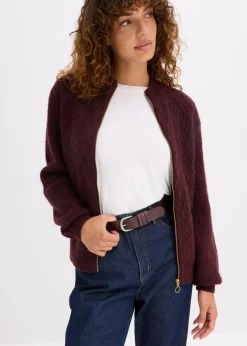 bonprix Schuhe & Accessoires In Spezialgrößen·Gürtel|Gürtel|Ledergürtel weinrot