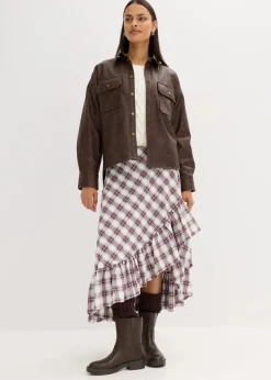 Lederimitat-Hemd in Used-Optik|bonprix New