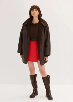 bonprix Röcke|Lederimitat-Rock lavarot