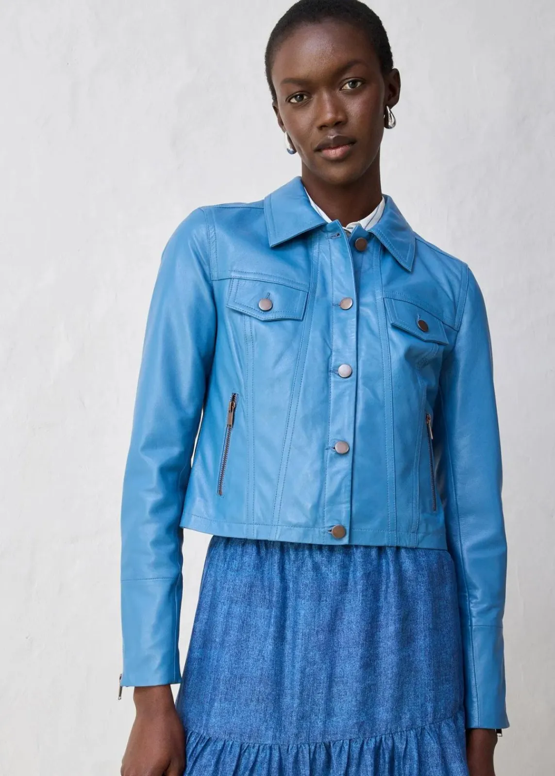 Lederjacke aus Lammnappa|bonprix Online