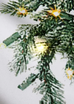 LED-Vorhang mit Tannenbaum Druck (1er Pack)|bonprix New