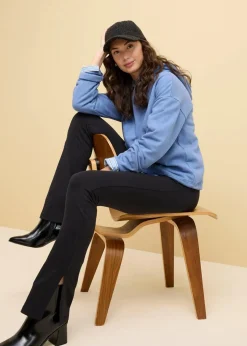 bonprix Bekleidung·Kleider|Hosen|Leggings aus Baumwolle schwarz