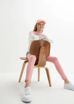 Leggings aus elastischem Bio-Baumwoll-Mix (3er-Pack)|bonprix Outlet