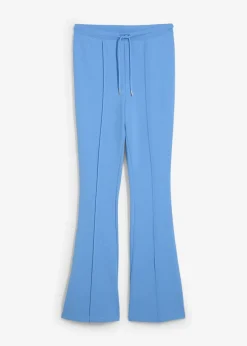 bonprix Bekleidung·Kleider|Nachhaltigere Materialien|Leggings aus Punto di Roma mittelblau