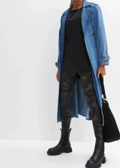 bonprix Bekleidung·Kleider|Hosen|Leggings (2er-Pack) schwarz camouflage + schwarz