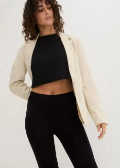 bonprix Basics|Bekleidung·Kleider|Leggings (2er-Pack) dunkelblau + schwarz