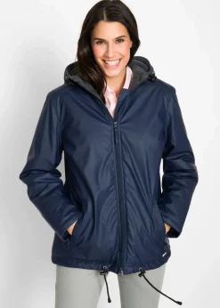 bonprix Bekleidung·Hosen|Jacken & Mäntel|Leicht wattierte Winterjacke dunkelblau