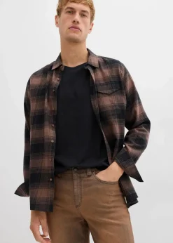 Leichte Classic Fit Stretch-Jeans mit Komfortbund und Vintage Waschung|bonprix Hot