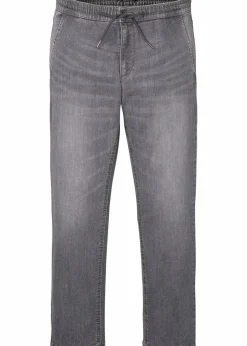 Leichte Regular Fit Stretch-Schlupfjeans mit Komfortbund, Straight|bonprix Best