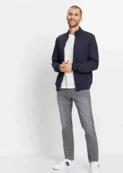 Leichte Regular Fit Stretch-Schlupfjeans mit Komfortbund, Straight|bonprix Best