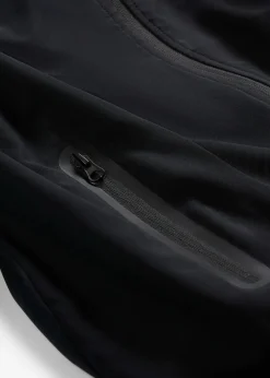 bonprix Große Größen|Sportbekleidung|Leichte Sport-Jacke Herren, schnelltrocknend schwarz/smaragd