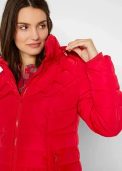 Leichte Steppjacke mit abnehmbarer Kapuze|bonprix Outlet