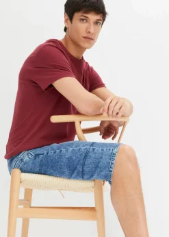 Leichte Stretch-Jeans-Long-Bermuda, Regular Fit|bonprix Online