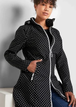 Leichte, wasserabweisende Softshell-Langjacke|bonprix Clearance