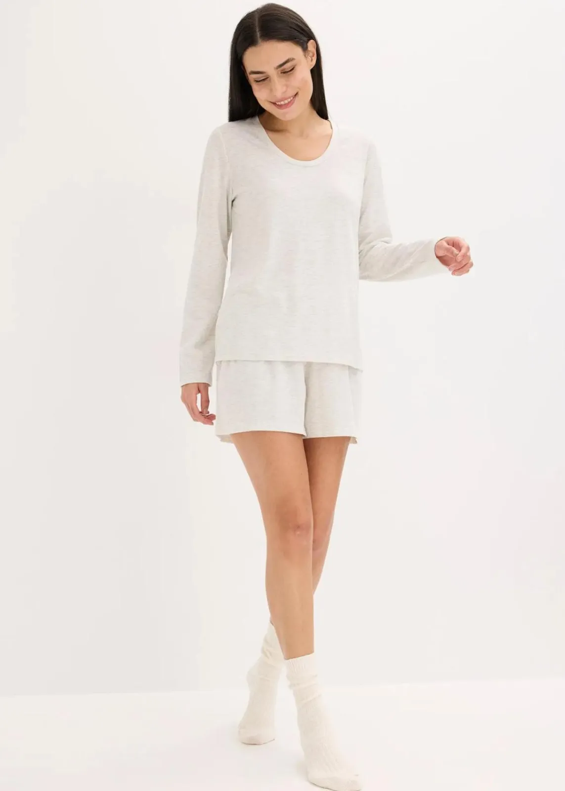 Leichter Loungewear Shorty aus weichem Material|bonprix Outlet