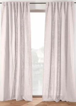 bonprix Vorhänge|Leinen Vorhang (1er Pack) beige