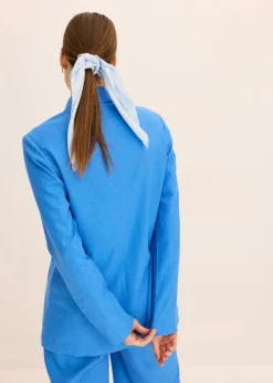 bonprix Blazer|Leinen-Blazer gletscherblau