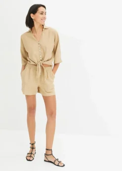 Leinen-Bluse|bonprix Outlet