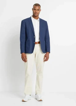 bonprix Große Größen|Leinensakko dunkelblau