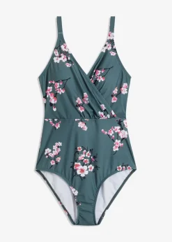 Light Shape-Badeanzug mit Wickeloptik|bonprix Best