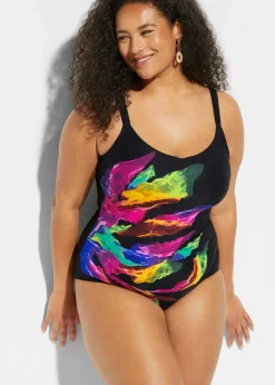 Light Shape-Badeanzug mit V-Ausschnitt|bonprix Outlet