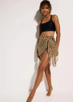 bonprix Nachhaltigere Materialien|Mix & Match|Light Shape-Bikinihose (2er Pack) schwarz + oliv