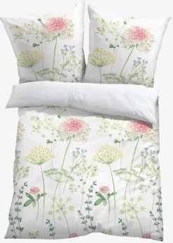 bonprix Bettwäsche|Linon-Bettwäsche cremeweiß