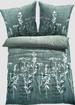 bonprix Bettwäsche|Linon-Bettwäsche mint