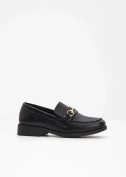 bonprix Slipper & Halbschuhe|Loafer|Loafer schwarz