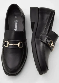 bonprix Slipper & Halbschuhe|Loafer|Loafer schwarz