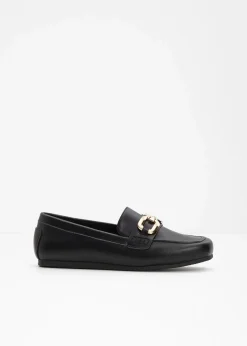 bonprix Slipper & Halbschuhe|Loafer|Loafer schwarz