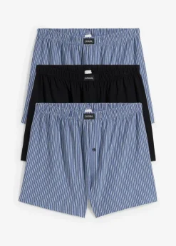 Lockere Jersey Boxershorts aus Baumwolle (3er Pack)|bonprix Online