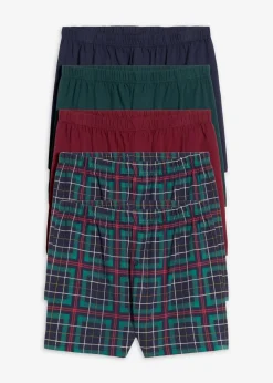 Lockere Jersey Boxershorts weit mit Baumwolle (5er Pack)|bonprix New
