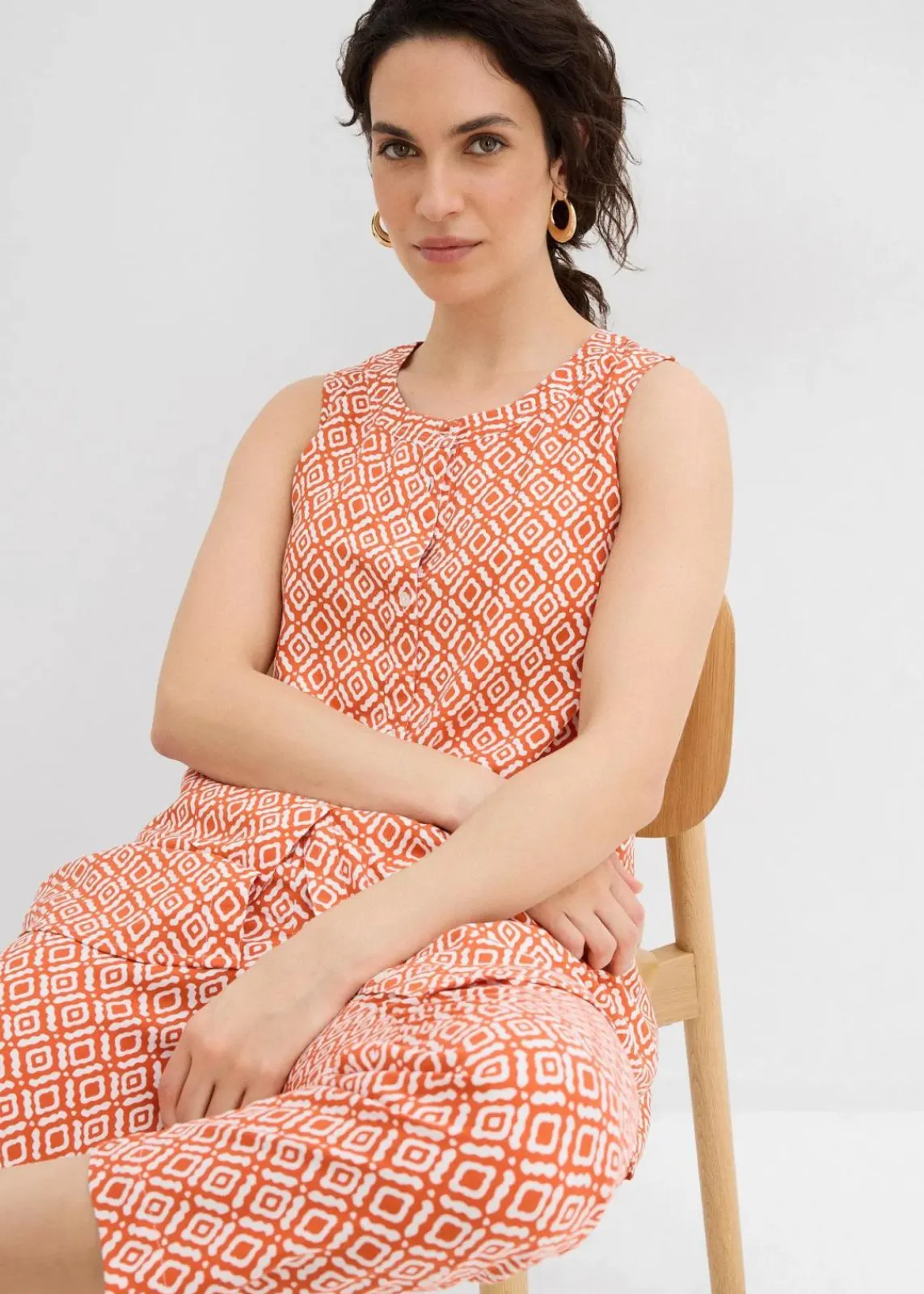 Longbluse aus softer Viskose|bonprix Sale