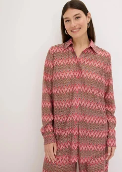 Longbluse in Häkel-Optik|bonprix Sale