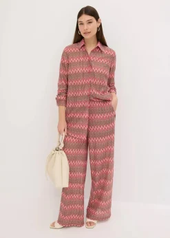 Longbluse in Häkel-Optik|bonprix Sale