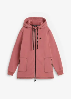Long-Fleecejacke mit Reißverschluss-Taschen|bonprix Best