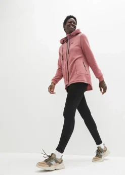Long-Fleecejacke mit Reißverschluss-Taschen|bonprix Best